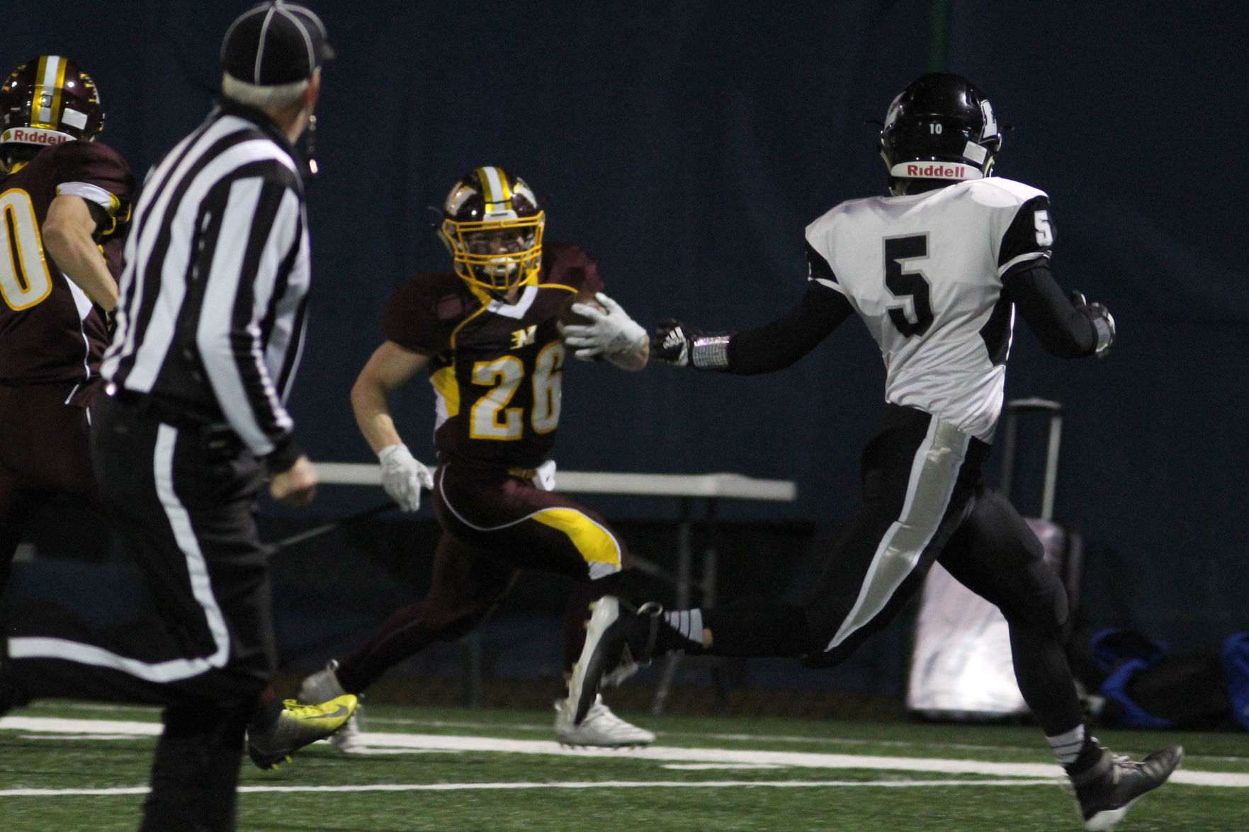 Lakeland at Menomonie football 10-25-19